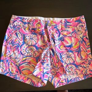 Lily Pulitzer shorts 7” size 0